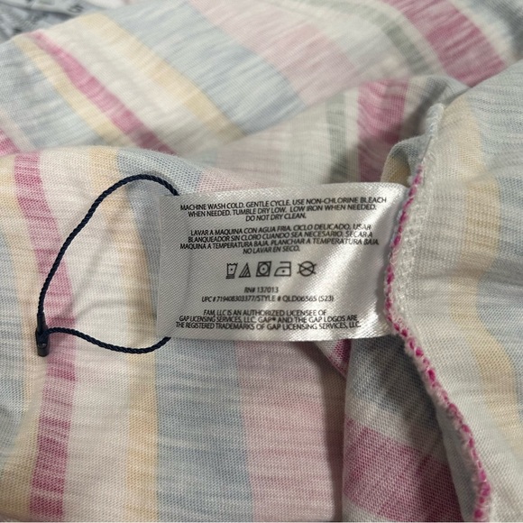 2 for$15 GAP Pink and Purple Tiered Ruffled Sundress - Picture 11 of 12